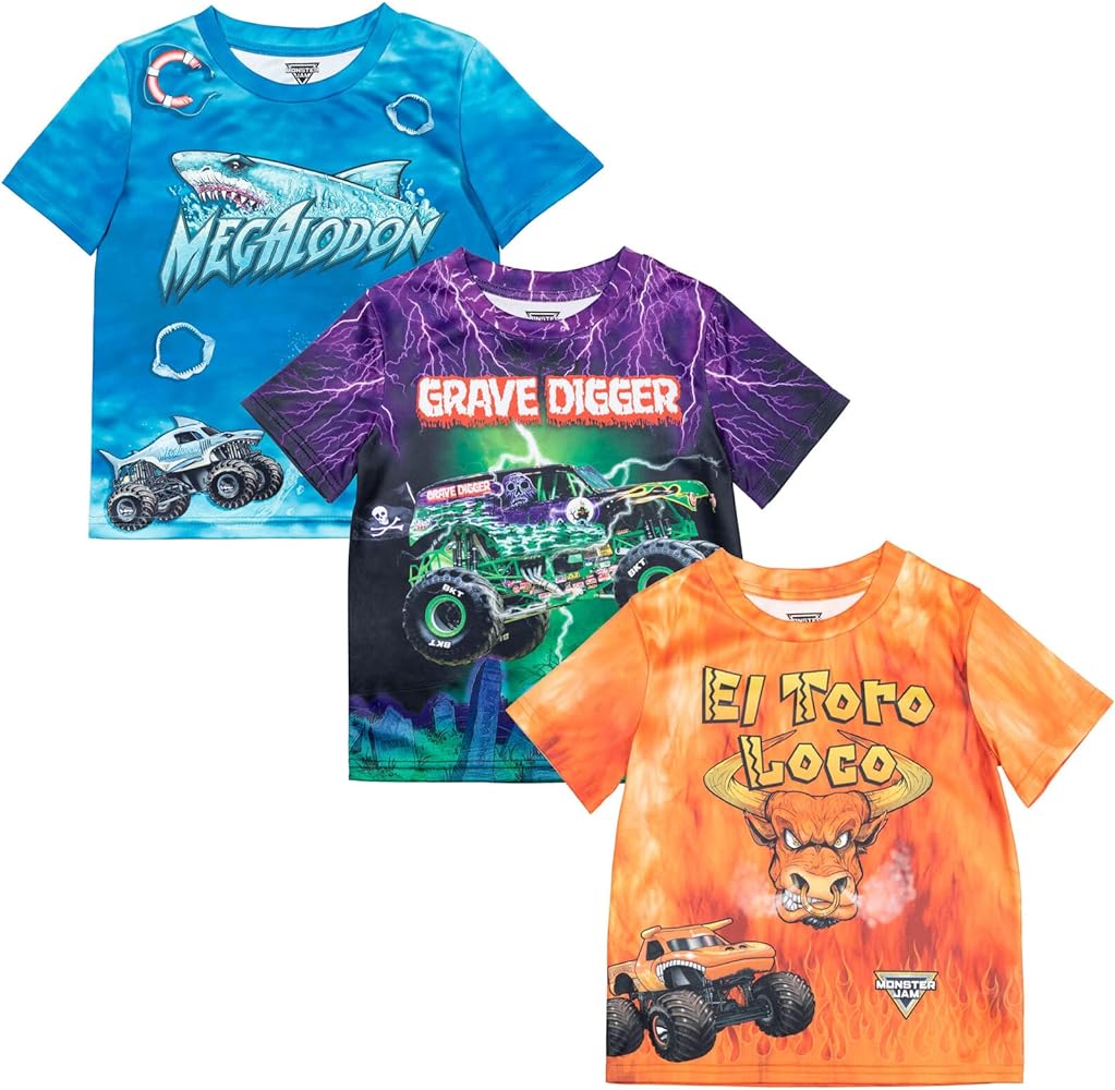 Monster Jam Truck Shirt Toddler