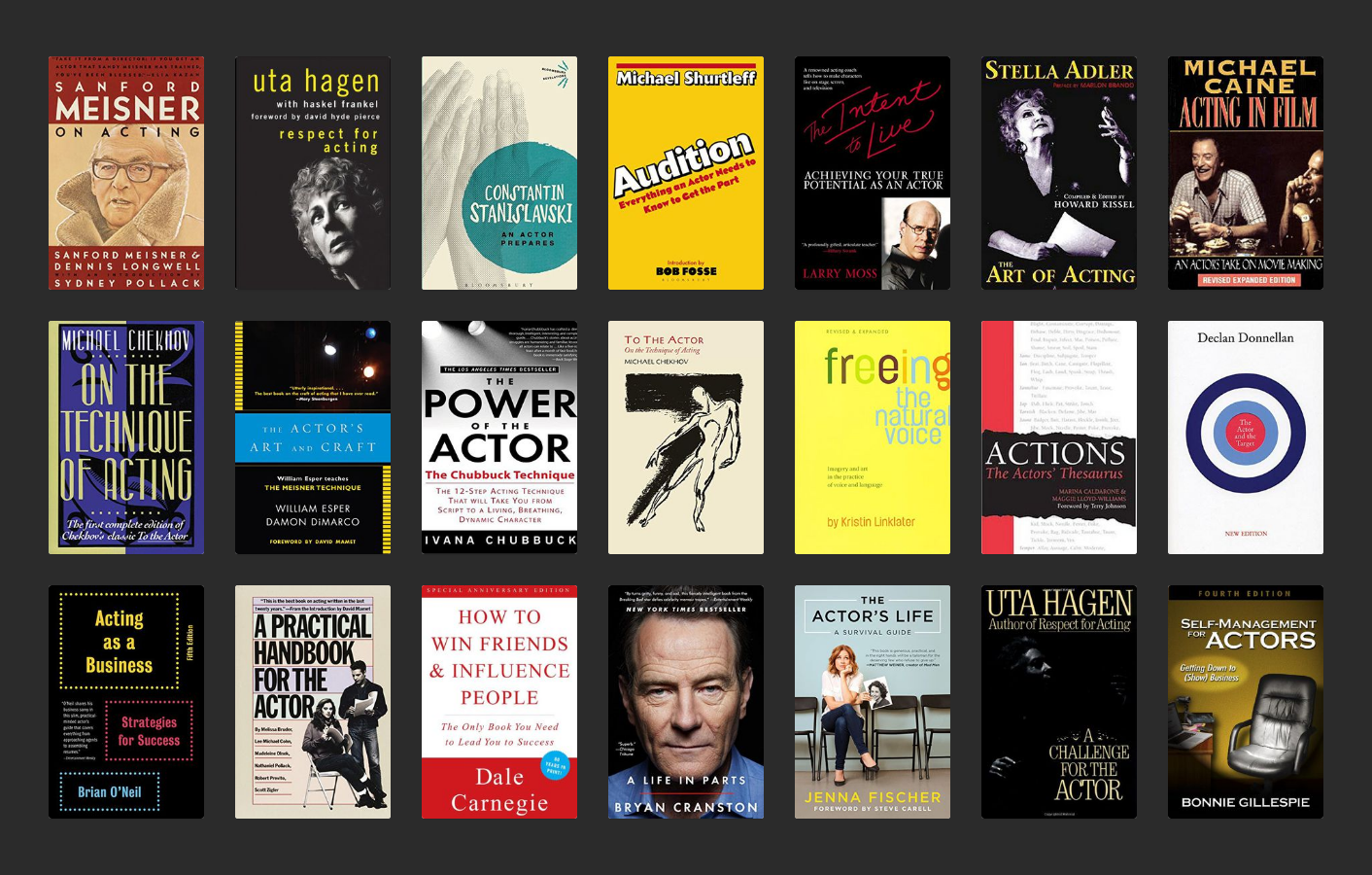 Best Acting Books To Read