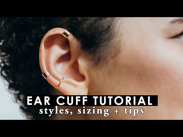 How To Wear Ear Cuff Earrings