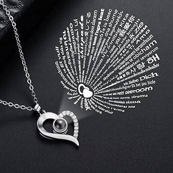 Necklace That Says I Love You In Many Languages