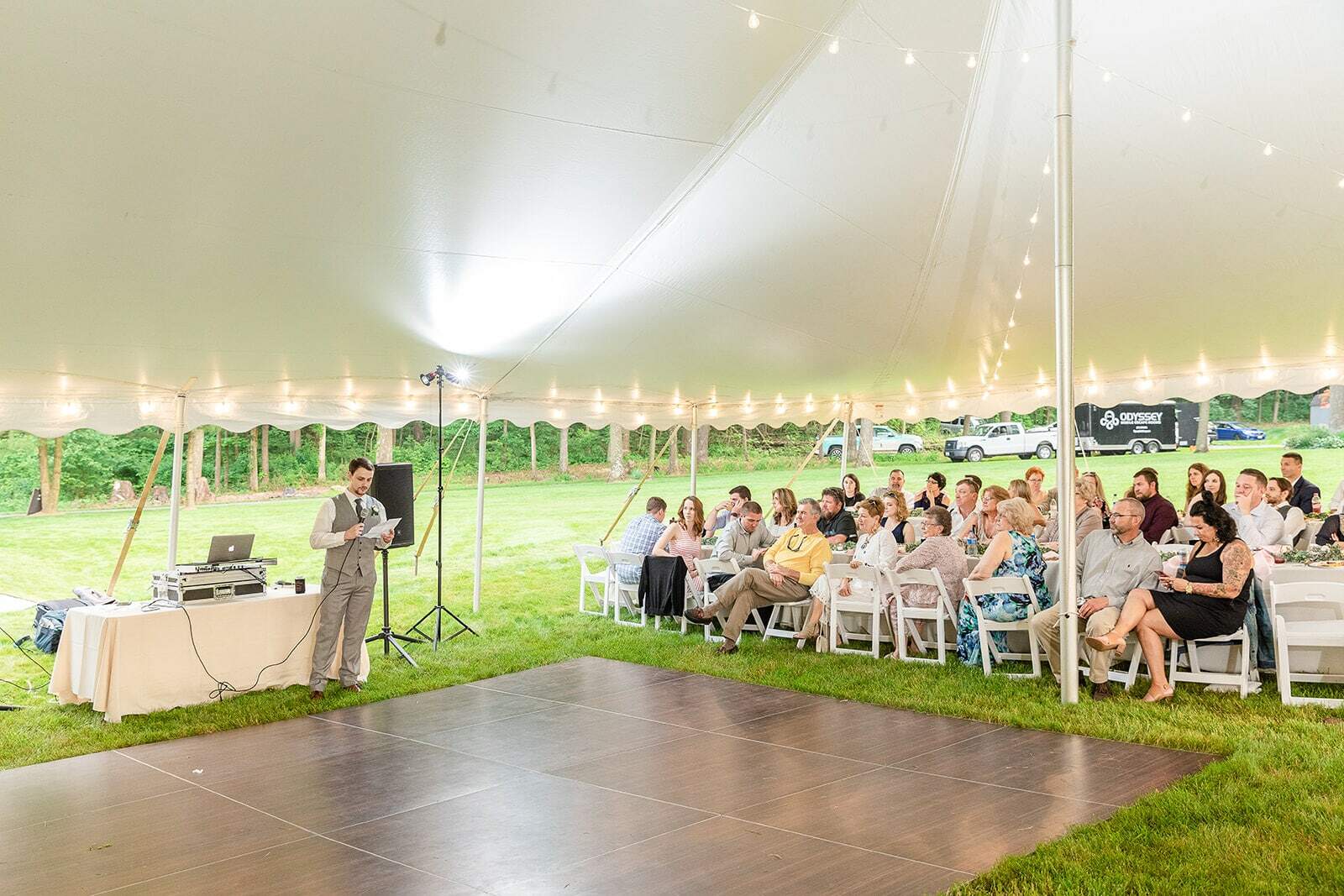 Dance Floor Rental For Outdoor Wedding