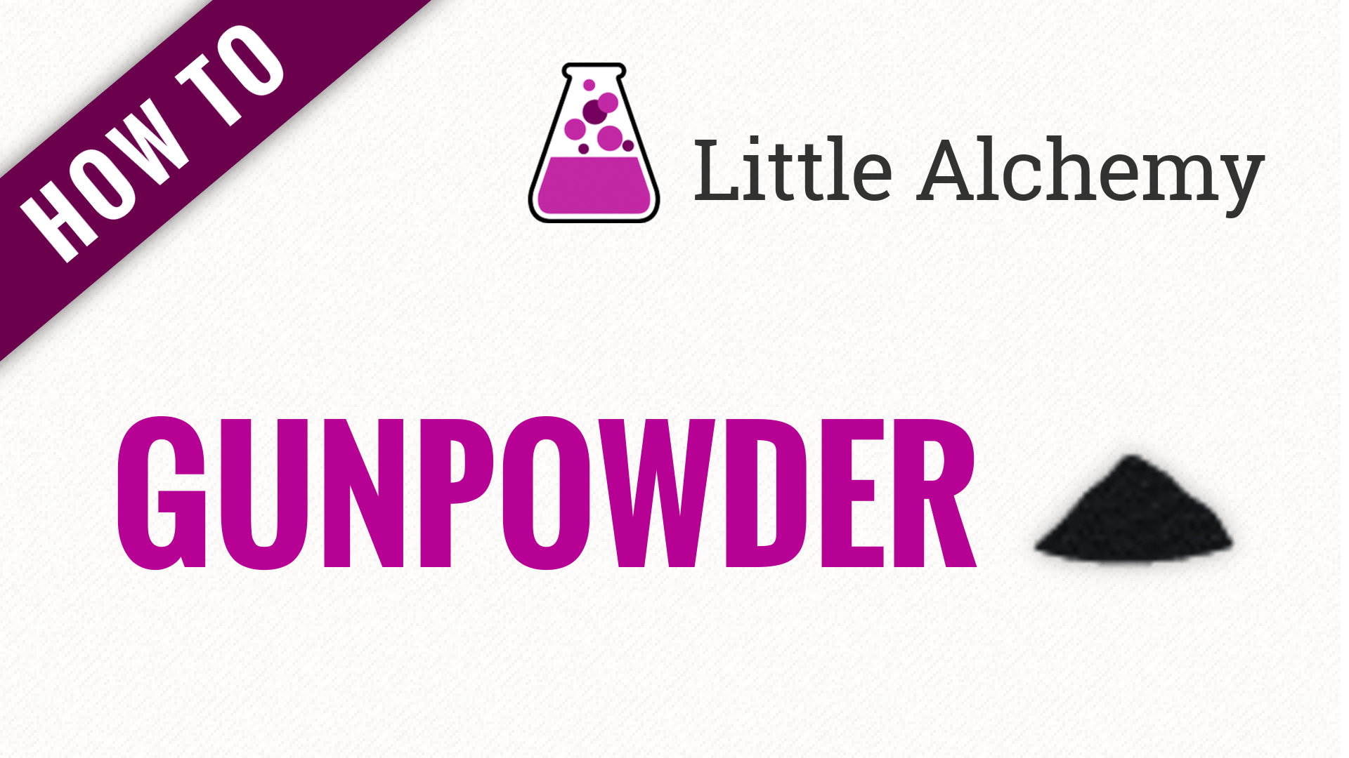 How To Make Gunpowder In Little Alchemy