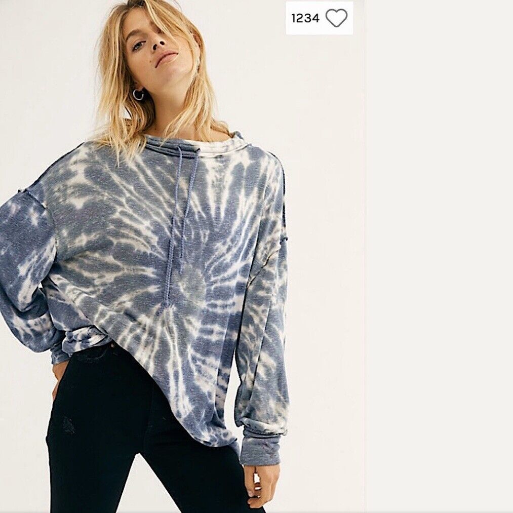 Free People Tie Dye Sweatshirt