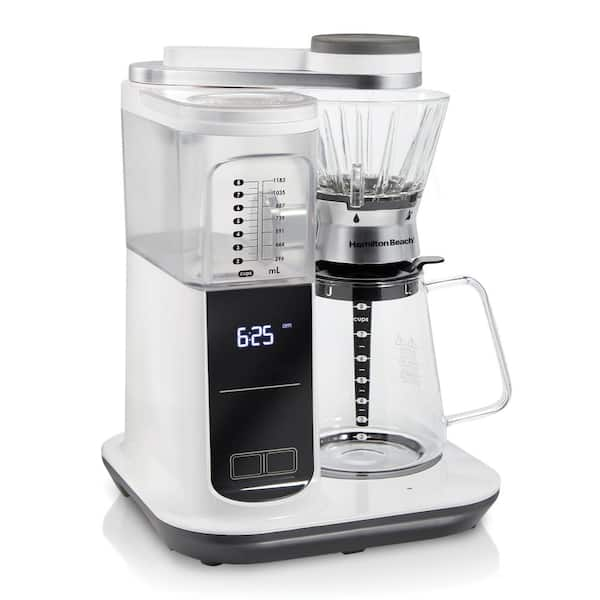 Pour Over Coffee Machine White