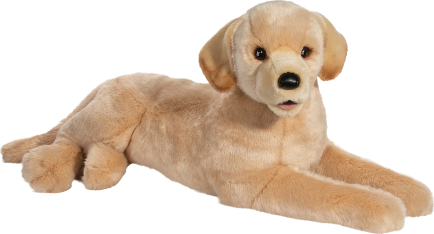 Yellow Lab Stuffed Animal Large