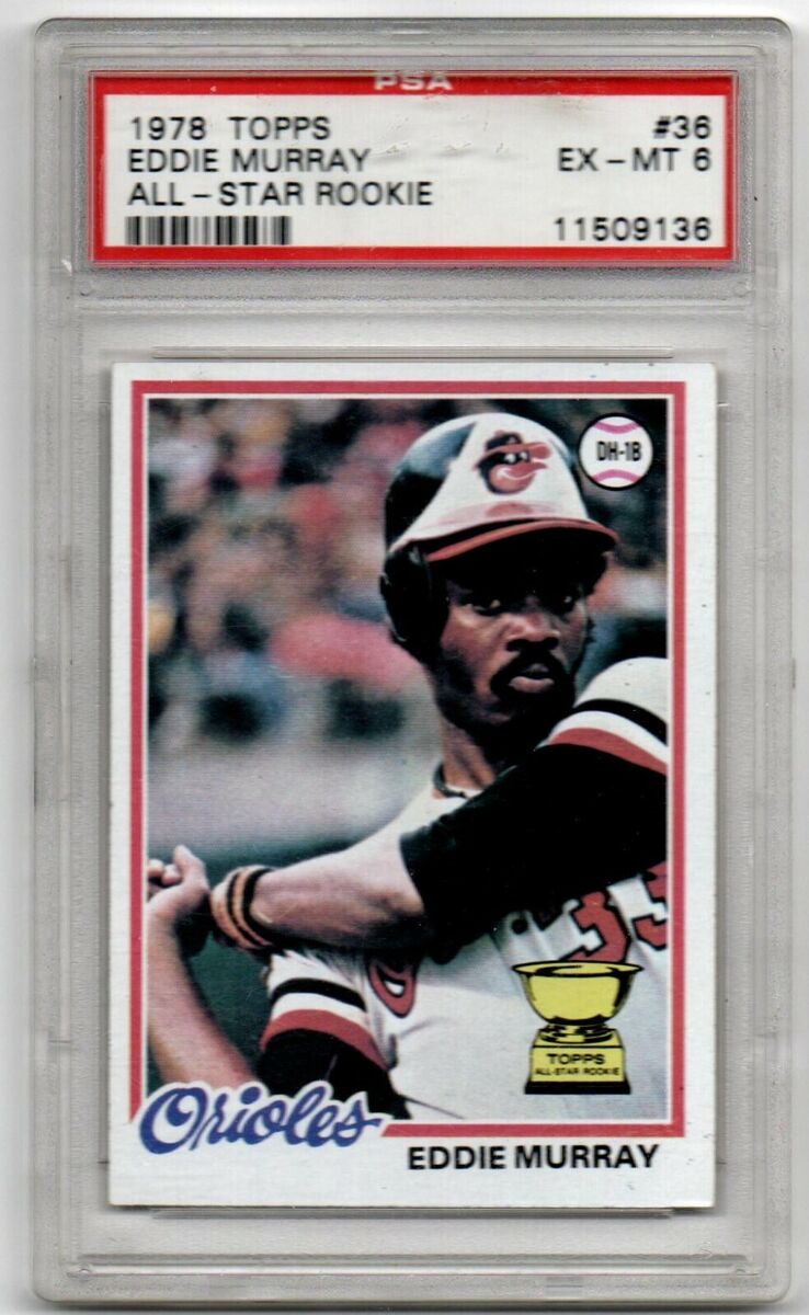 Eddie Murray Rookie Card Psa 6