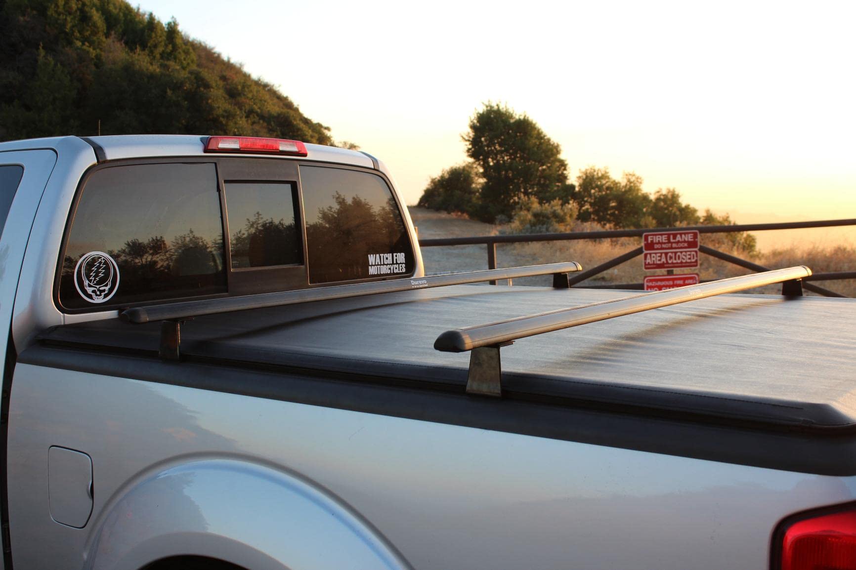 Truck Bed Cross Bars With Tonneau Cover